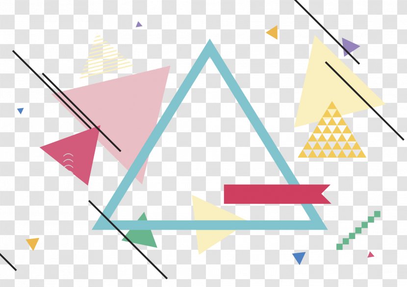 Color Triangle - Diagram Transparent PNG