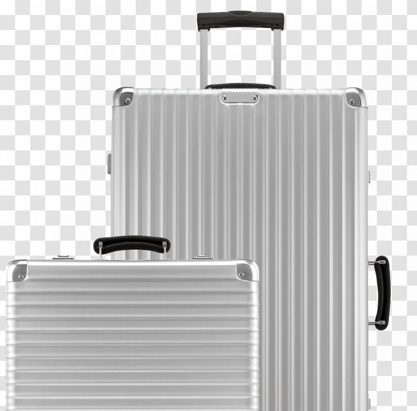 Rimowa Suitcase Travel Baggage Hand Luggage - Aluminium Transparent PNG