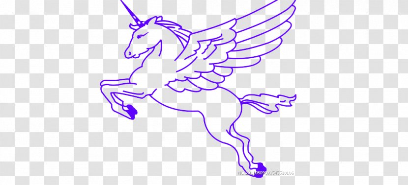 Horse Pegasus Wing - Flower Transparent PNG