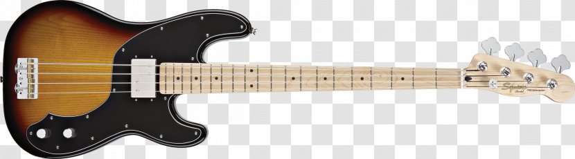 Bass Guitar Acoustic-electric Fender Precision Squier - Flower Transparent PNG