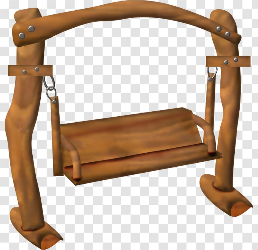 Balancelle Furniture Swing Wood Table - Hammock - Tube Transparent PNG