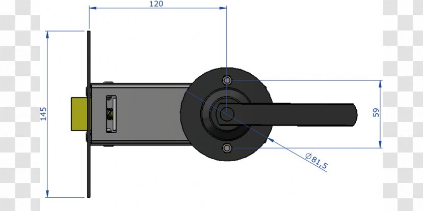 Electronics Accessory Key Pin Tumbler Lock Door - Map Transparent PNG