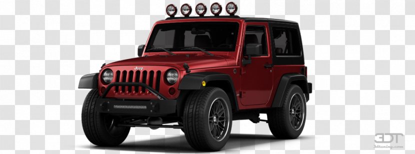 Jeep Wrangler (JK) Car 2.8 CRD Sahara AT 5-Door - Tire Transparent PNG
