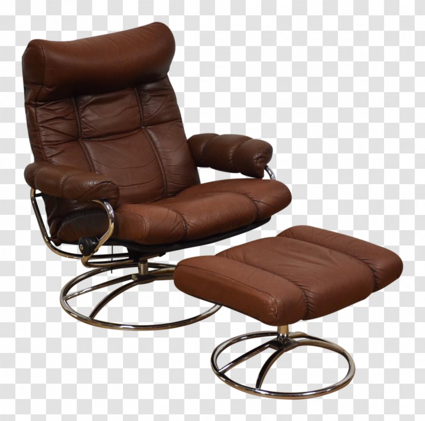 Car Chair Recliner Furniture - Brown - Trolly Transparent PNG
