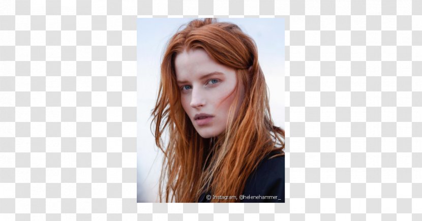 Blond Red Hair Coloring Brown - Flower Transparent PNG