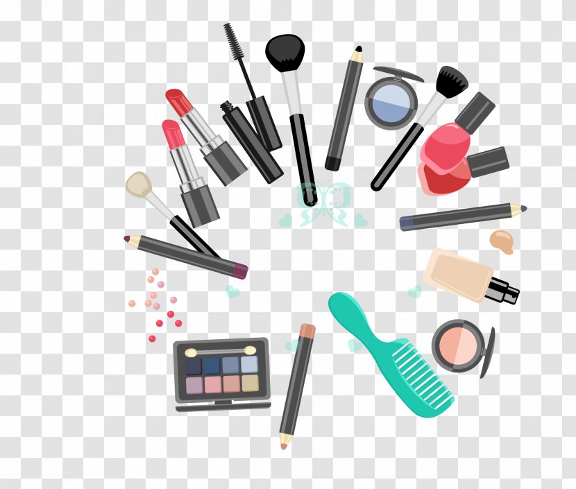 Make-up Eye Shadow Paintbrush Pigment Mascara - Skin - Creative Makeup Tools Transparent PNG