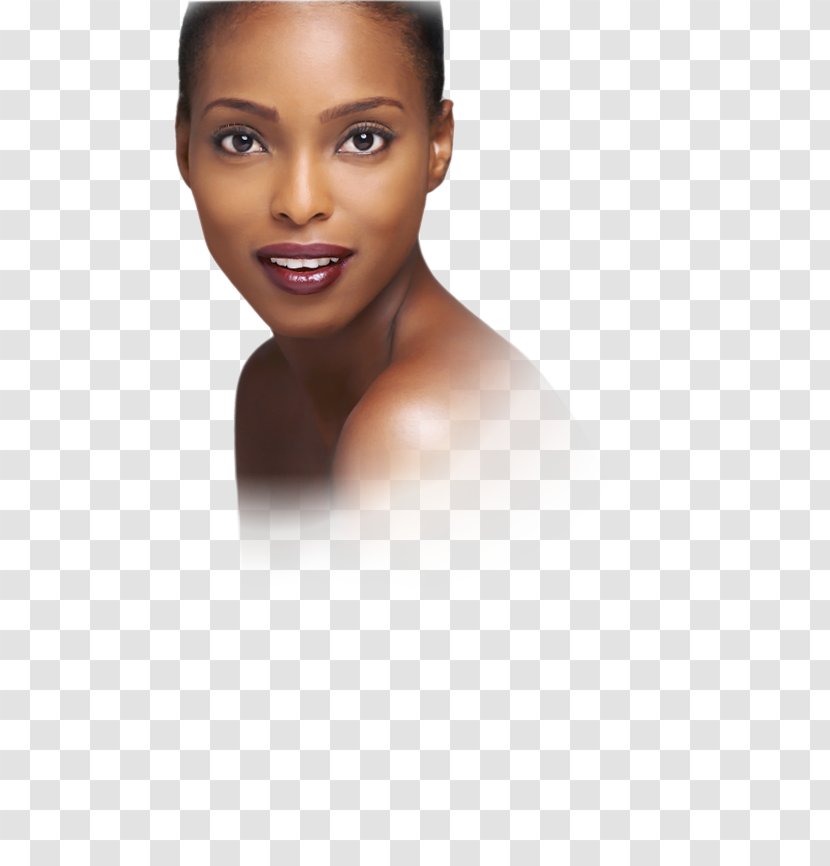 Oluchi Onweagba Model Beauty Face Cosmetics - Frame - Afro Transparent PNG
