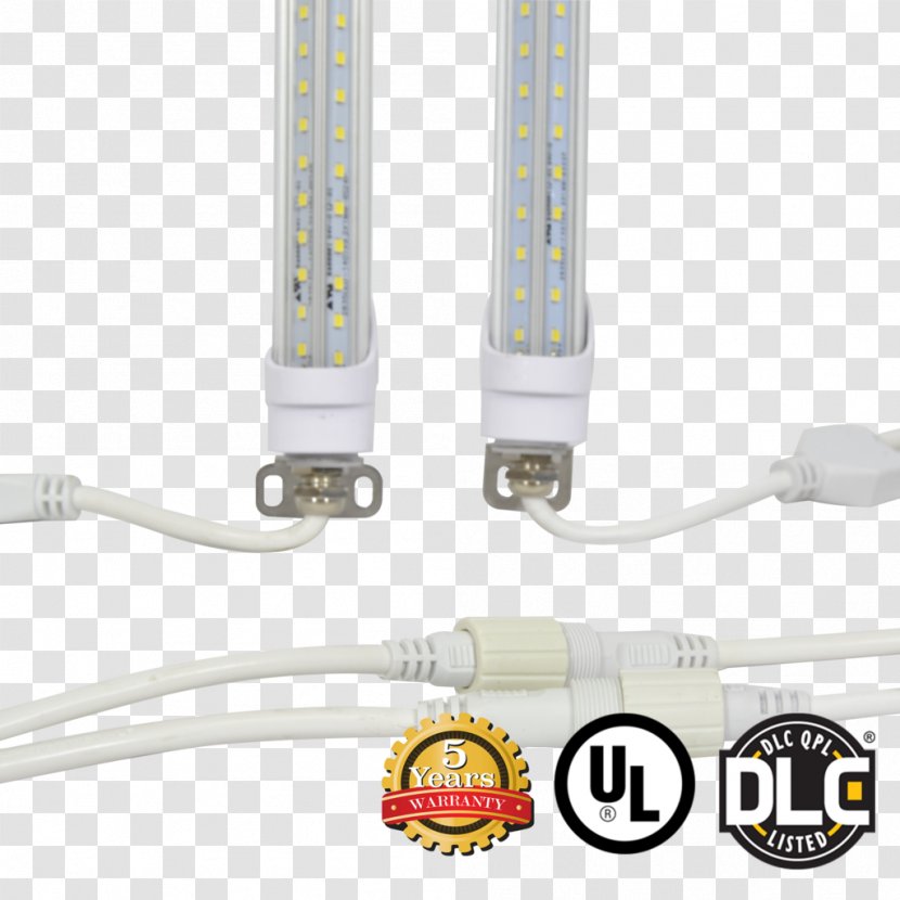 Light-emitting Diode LED Tube Lamp Lighting - Light Transparent PNG