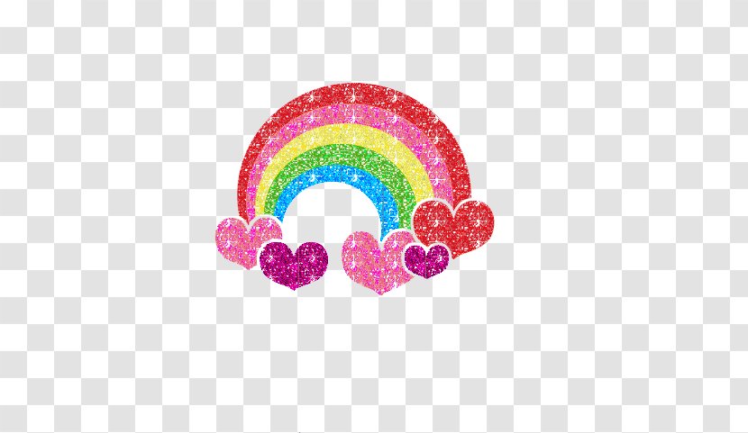 Chinese Zodiac Heart Child Animation - Happiness - Beautiful Rainbow Transparent PNG