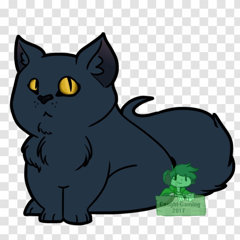 Black Cat Kitten Whiskers Domestic Short-haired Russian Blue - Vertebrate Transparent PNG