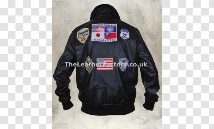Leather Jacket - Textile - Top Gun: Maverick Transparent PNG