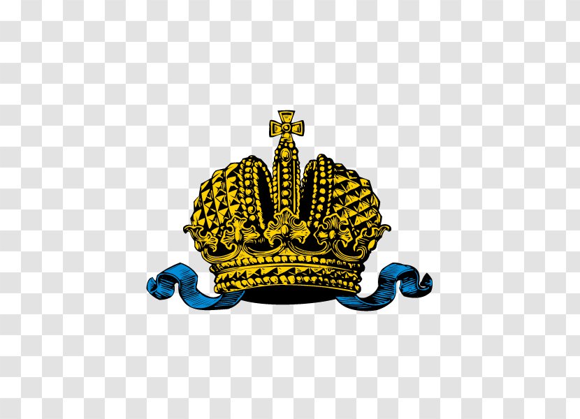 Tula Novomoskovsk Oblasts Of Russia Herb Obwodu Tulskiego Coat Arms - Crown Blue Ribbon Transparent PNG