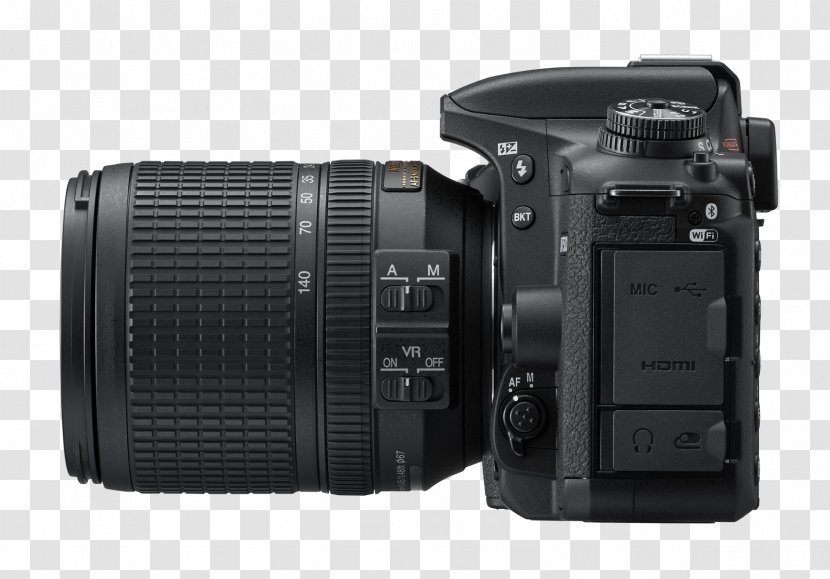 AF-S DX Nikkor 18-140mm F/3.5-5.6G ED VR Nikon D7200 35mm F/1.8G Digital SLR Format - Dx - Camera Lens Transparent PNG