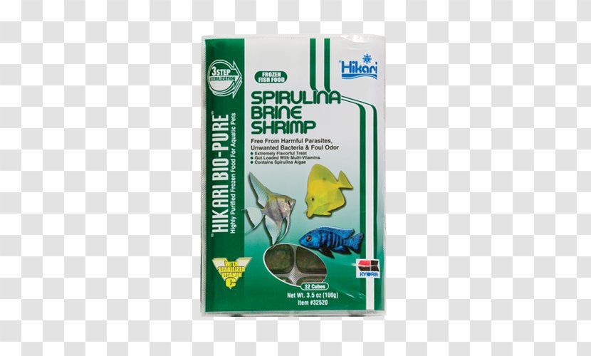 Brine Shrimp Spirulina Hikari Algae Food Transparent PNG