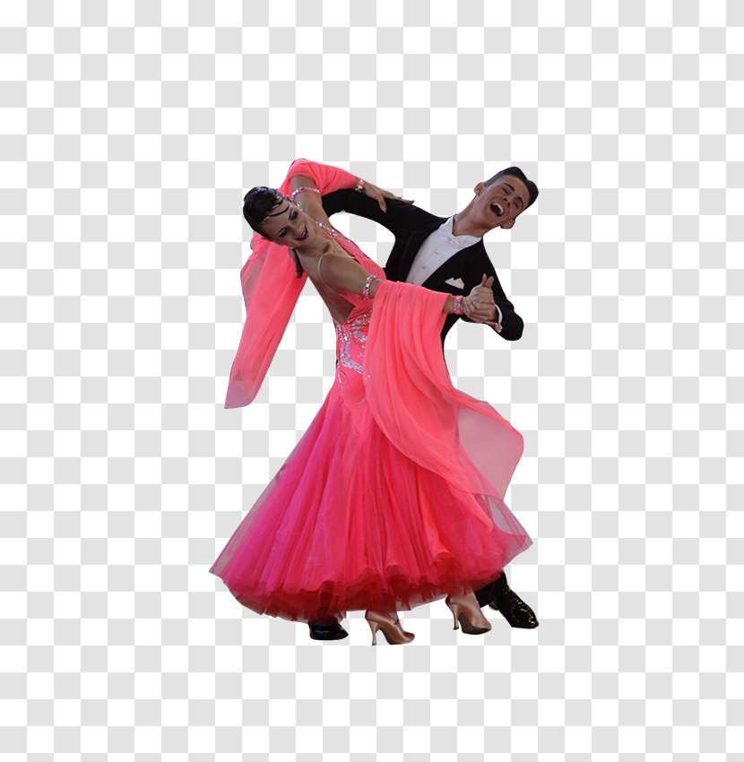 Ballroom Dance Dress Pink M - Polca Transparent PNG