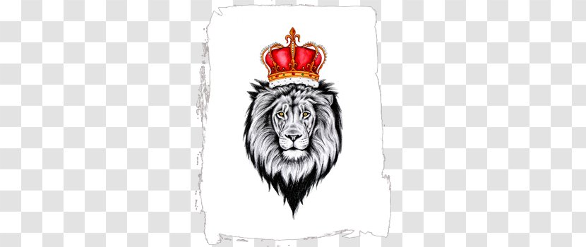 Lion Drawing Tattoo Clip Art - Cartoon Transparent PNG