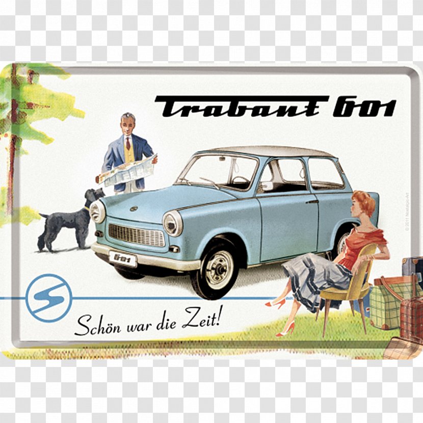 Trabant 601 Car East Germany Volkswagen Transparent PNG