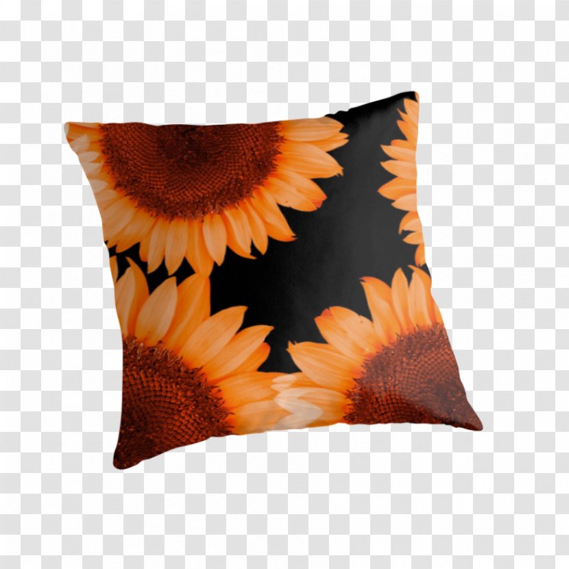 Cushion Throw Pillows - Sunflower Decorative Material Transparent PNG