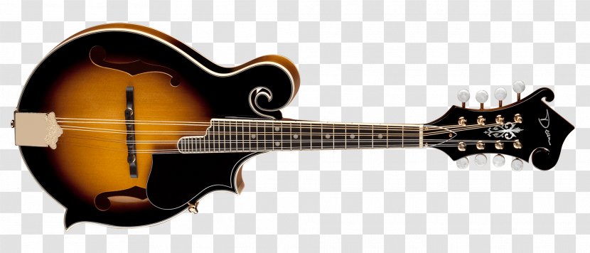 Electric Mandolin Musical Instruments Sunburst Bluegrass - Heart - Acoustic Guitar Transparent PNG