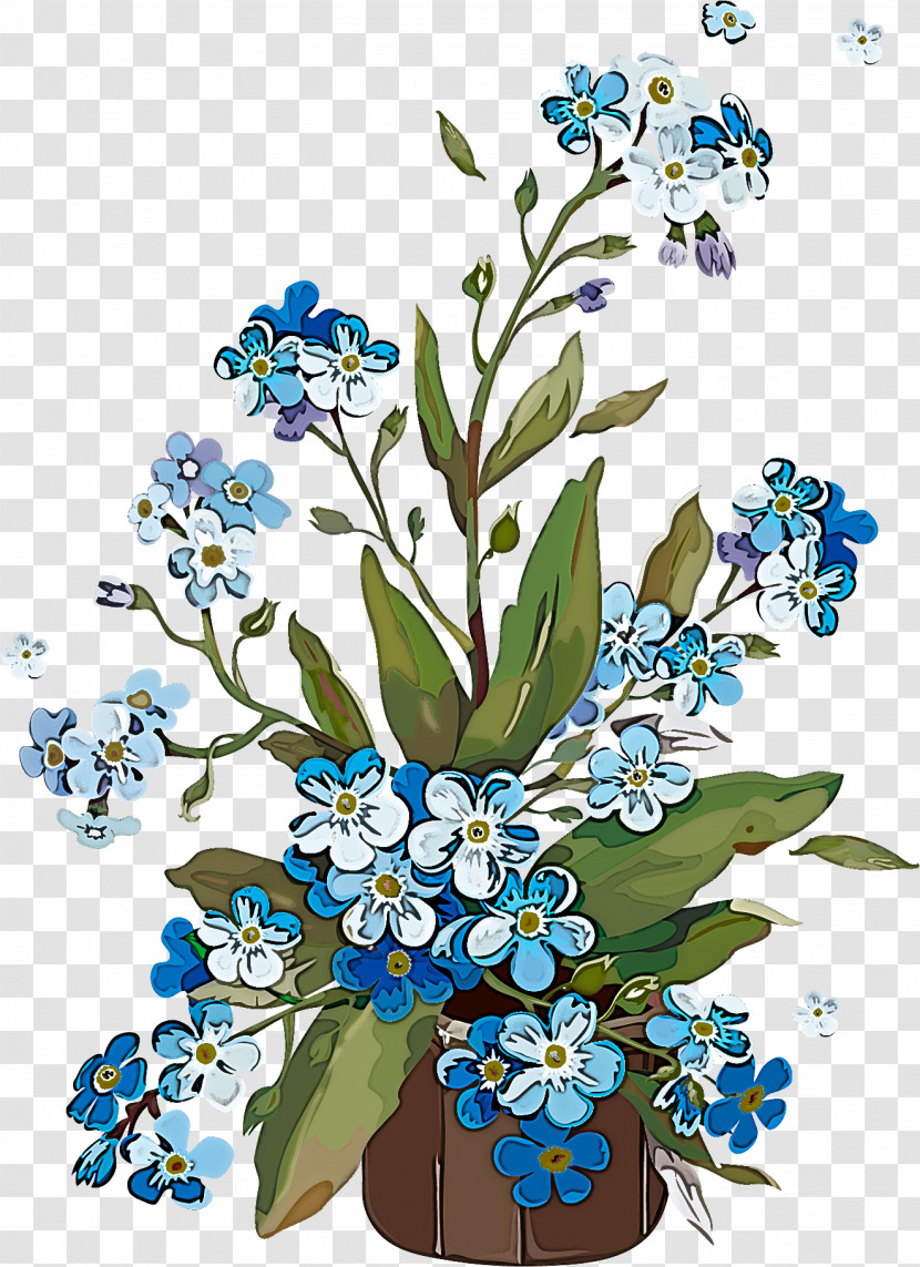 Flower Alpine Forget-me-not Forget-me-not Plant Water Forget Me Not Transparent PNG
