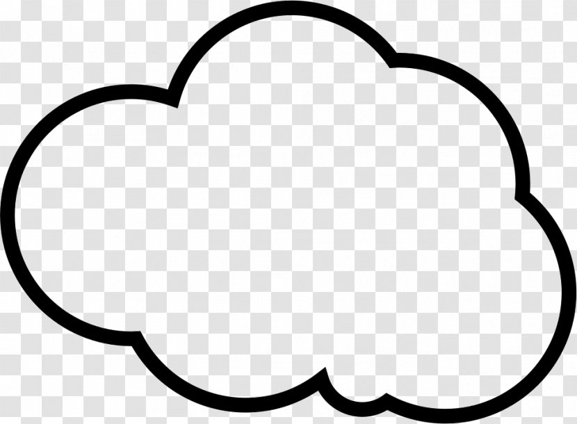Drawing Coloring Book Cloud Black And White - Alban Hefin Transparent PNG