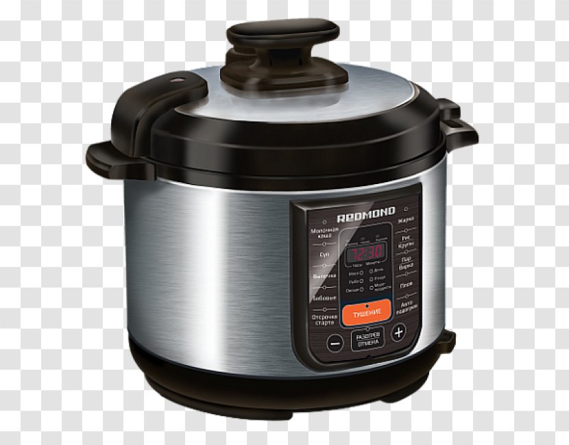 Multicooker Pressure Cooking Multivarka.pro Recipe Pilaf - Rice Cooker - Redmond 76 Transparent PNG