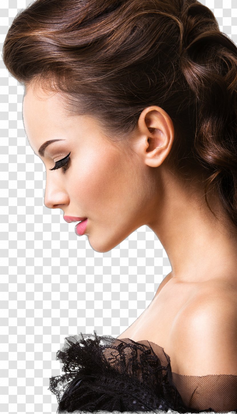 Woman Beauty Model Stock Photography - Heart - Beautiful Transparent PNG