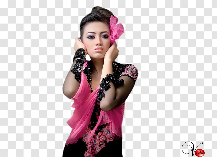 Microphone Photo Shoot Fashion Pink M Photography - Model Transparent PNG