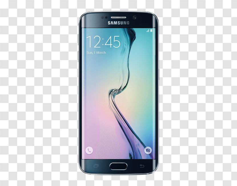 Samsung Galaxy S6 LTE Smartphone Telephone - Gadget Transparent PNG