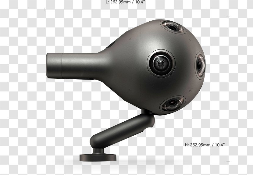 Nokia OZO Omnidirectional Camera Virtual Reality Panorama - Stereoscopy - 360 Transparent PNG