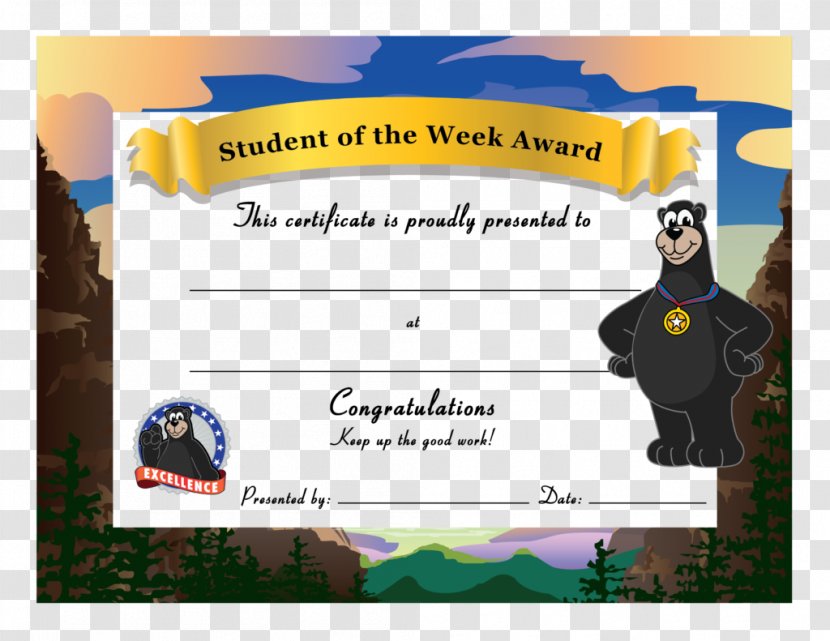 Student Elementary School Education Academic Certificate - Mascot Transparent PNG