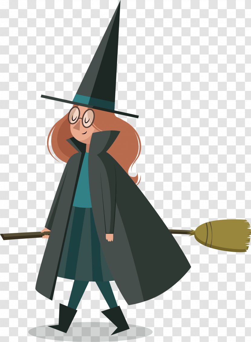 Black Magic Boszorkxe1ny Illustration - Designer - Witch Transparent PNG