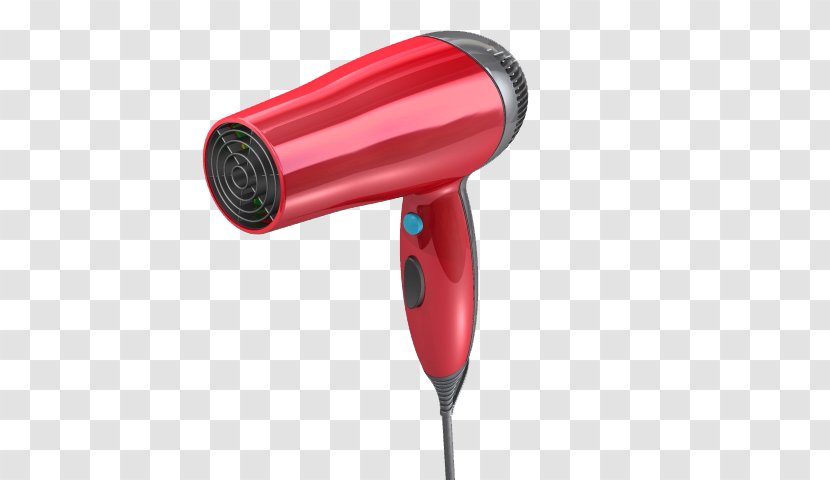 GrabCAD STL 3D Modeling Computer-aided Design Computer Graphics - Hair Dryer - Red Transparent PNG