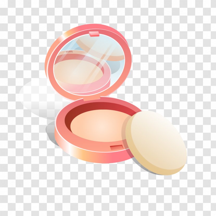 Cosmetics Foundation Face Powder Icon - Makeup Props Transparent PNG