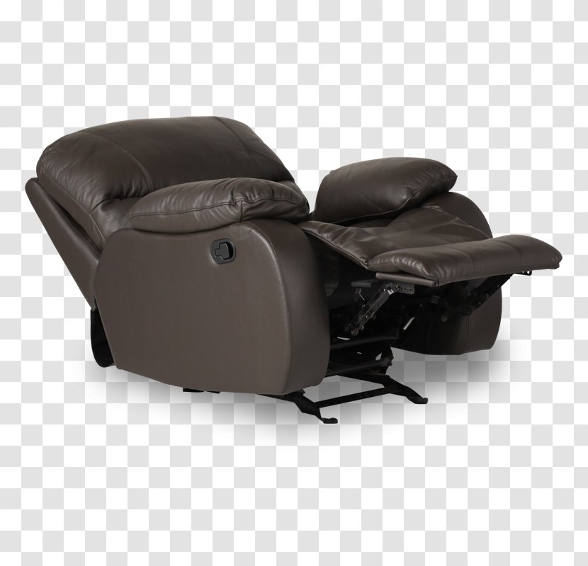 Recliner Massage Chair Fauteuil Comfort Skin - Brown - Lousa Transparent PNG