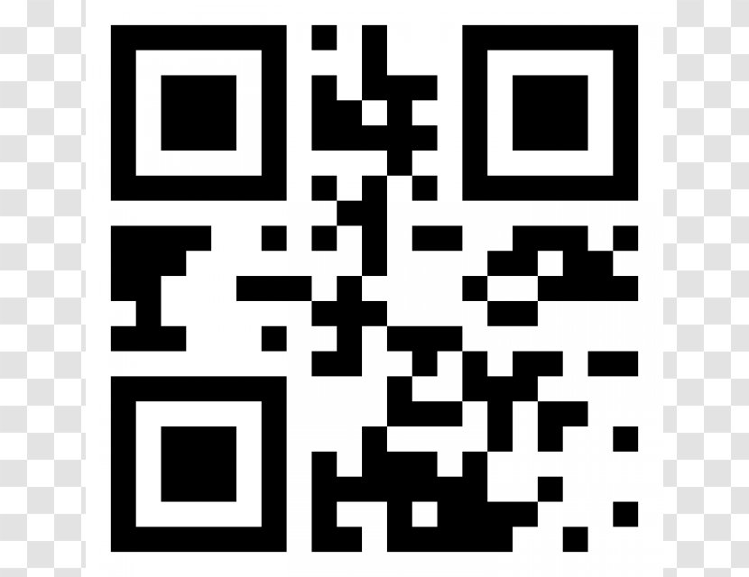 QR Code Computer Security Information Barcode - Symmetry - Matrix Font Transparent PNG
