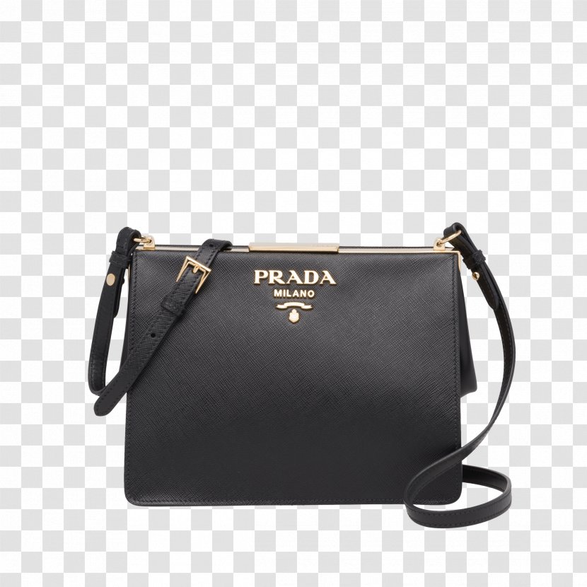 Handbag Leather Messenger Bags Prada - Bag Transparent PNG