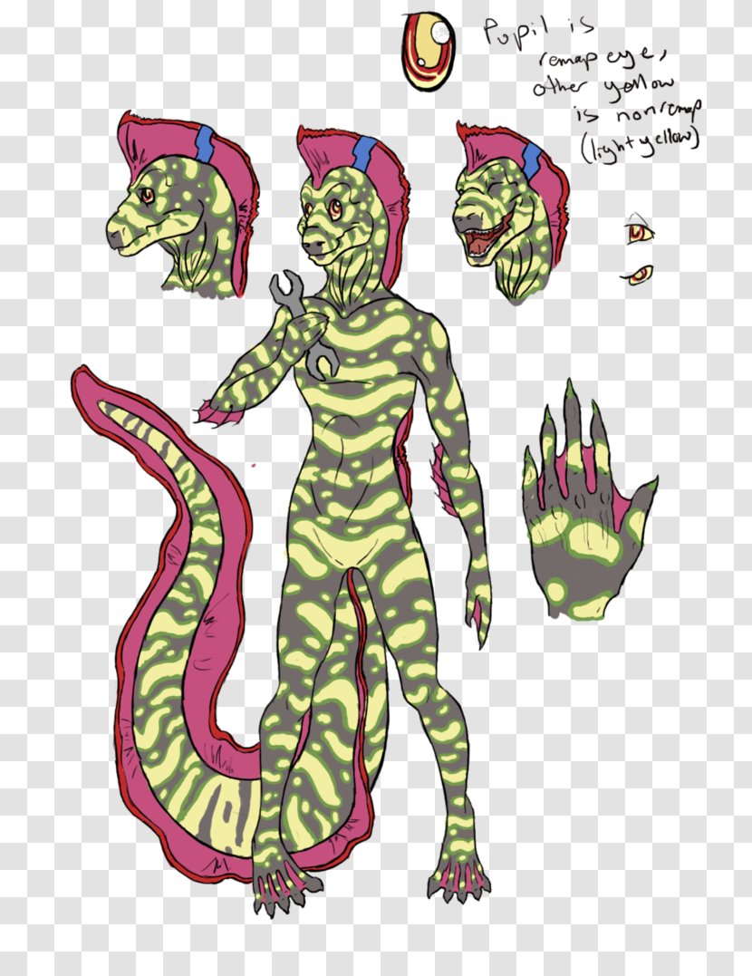 Costume Design Animal Clip Art - Mythical Creature - Anthropomorphic Snake Transparent PNG
