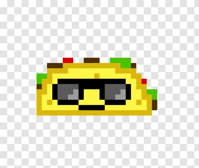 Taco Pixel Art 2 - Area Transparent PNG