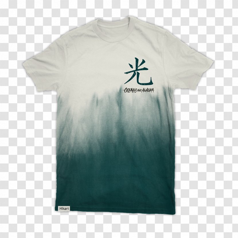 T-shirt Oceans Ate Alaska Escapist Logo Sleeve - Green Transparent PNG