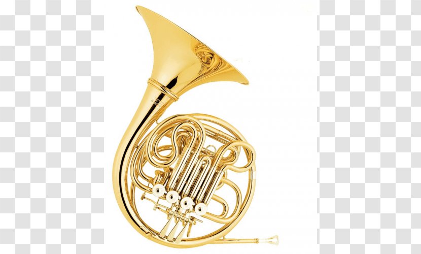 Saxhorn French Horns Wind Instrument Trumpet Brass Instruments - Watercolor Transparent PNG