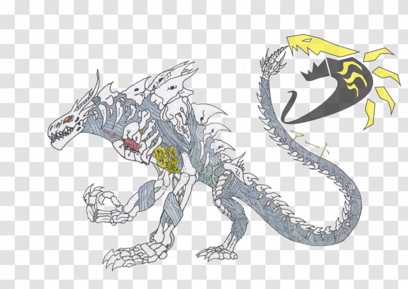 Dragon Undead Fantasy Drawing Monster - Heart Transparent PNG
