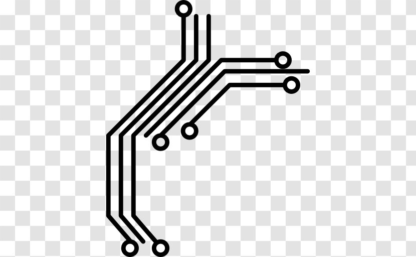 Network Cartoon - Electronic Component - Line Art Computer Transparent PNG