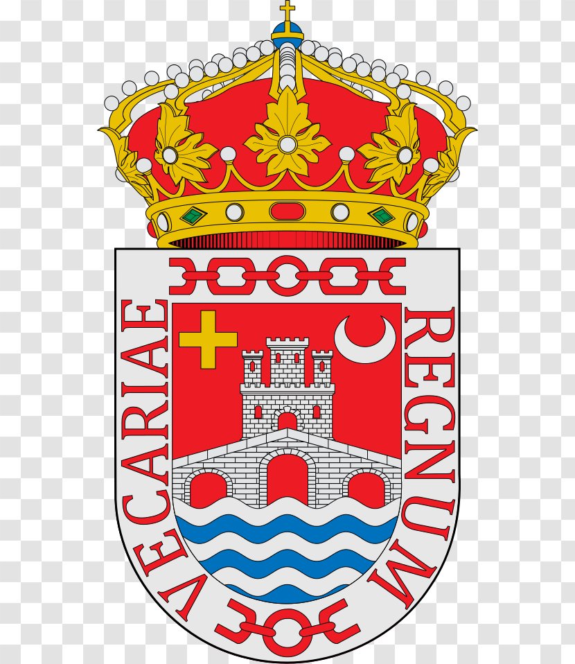 Viguera Escutcheon Coslada Coat Of Arms Spain - Crest - Corona Transparent PNG