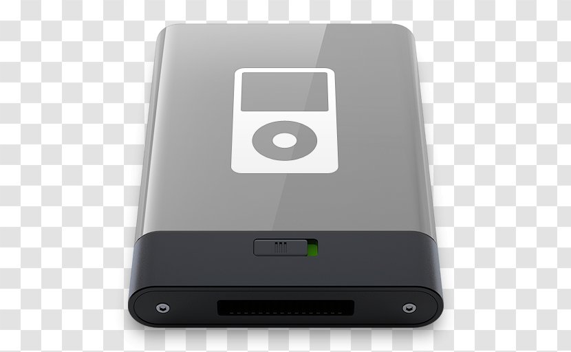 Electronic Device Ipod Multimedia Electronics Accessory - Gadget - Grey IPod W Transparent PNG