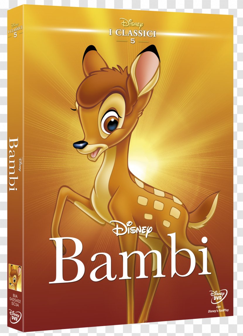 Thumper Blu-ray Disc DVD Bambi Walt Disney Classics - Company - Dvd Transparent PNG