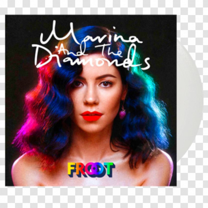 Marina And The Diamonds Froot Singer-songwriter Album Electra Heart - Flower - Blue Cover Transparent PNG