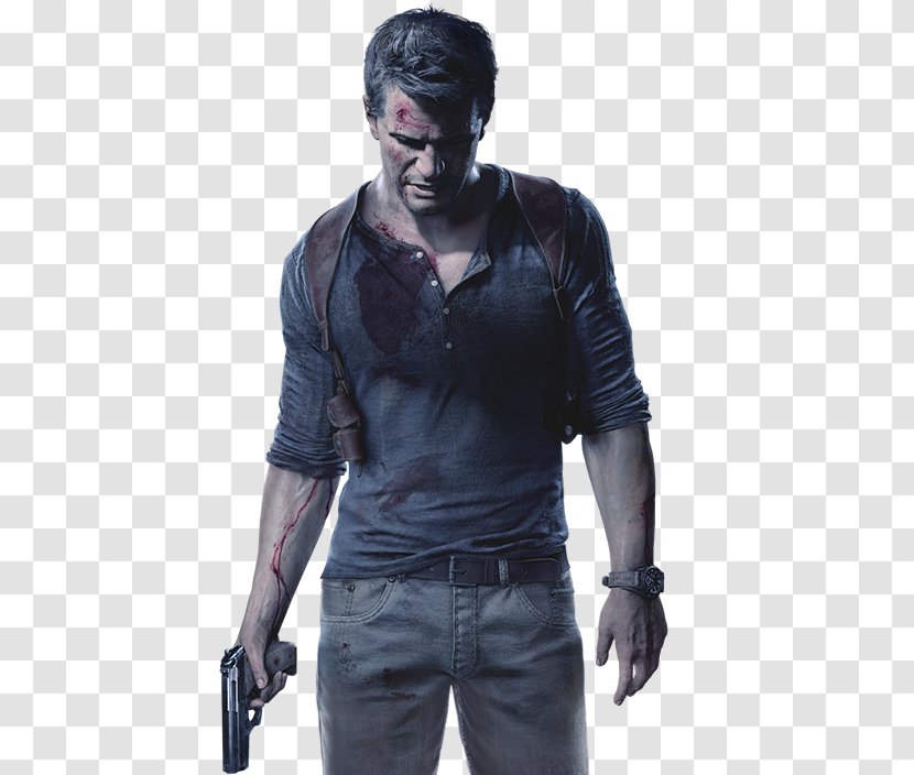 Uncharted 4: A Thief's End Uncharted: Drake's Fortune Nathan Drake The Lost Legacy 2: Among Thieves - 3 S Deception - T Shirt Transparent PNG