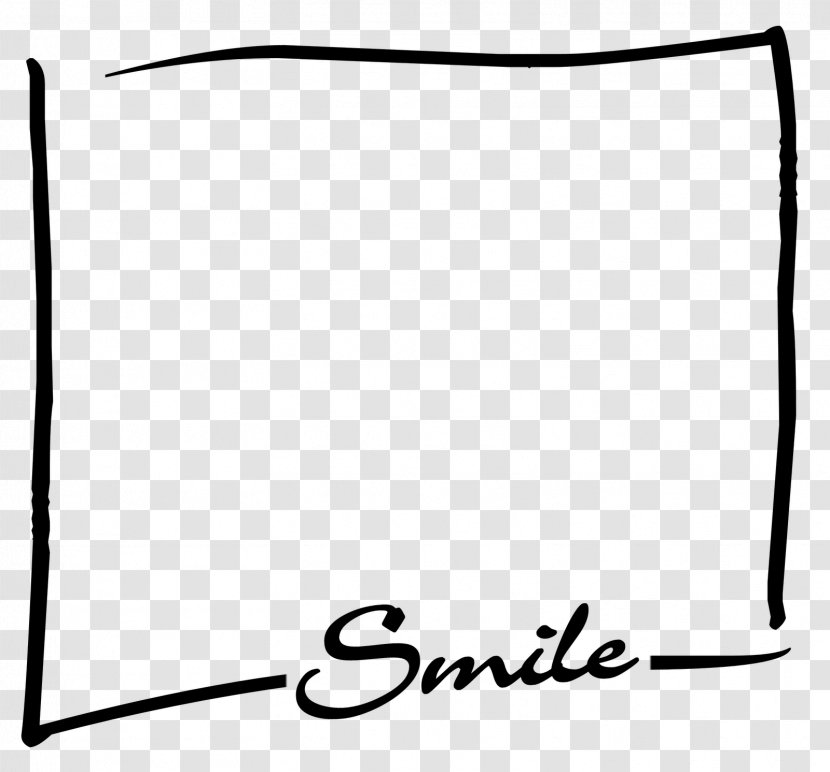 Smile Thought Quotation Happiness Infant - Border Rectangle Transparent PNG