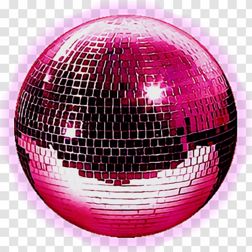 Disco Pink Sphere Ball Magenta - World Music Transparent PNG